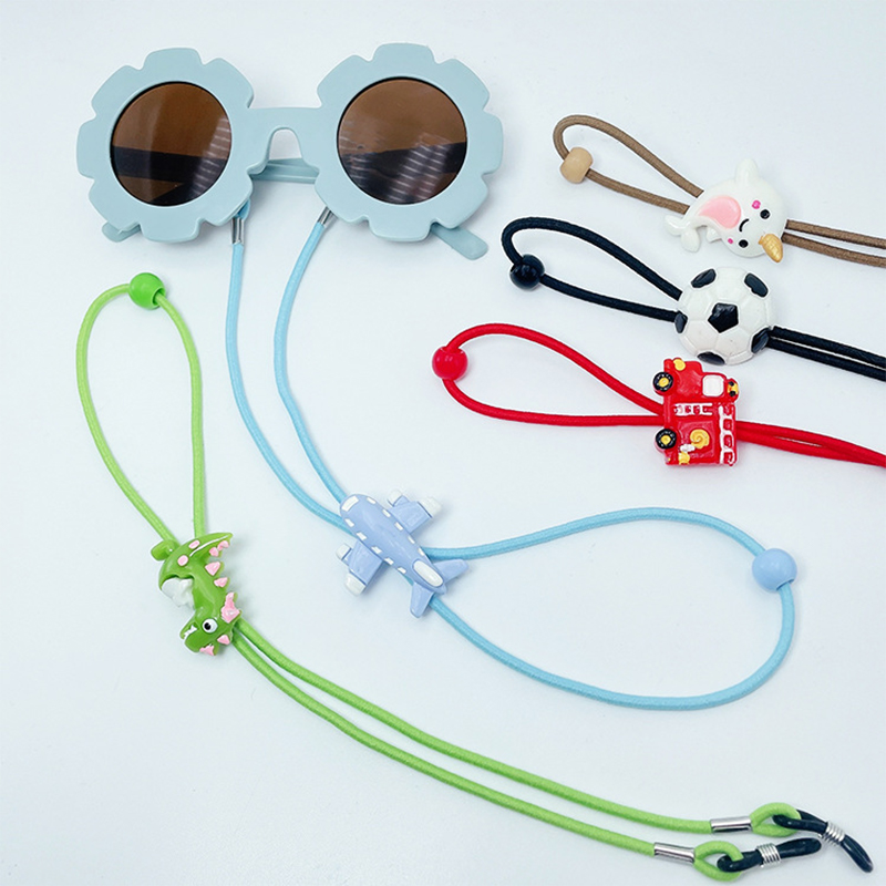 Sunglass Retainer Cord - Kinderbrillenkoord Brillenkoord Anti-verloren Kawaii Cartoon Hangende