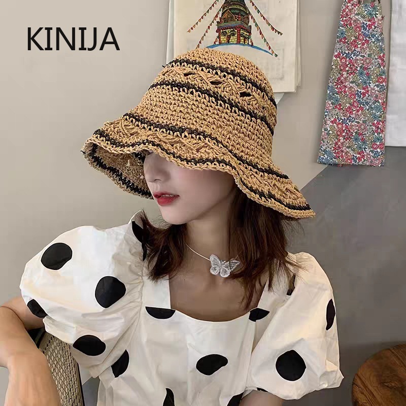 Zomerhoed Dames Stro Zonnehoed - Bucket Hat Straw recensie en prijs